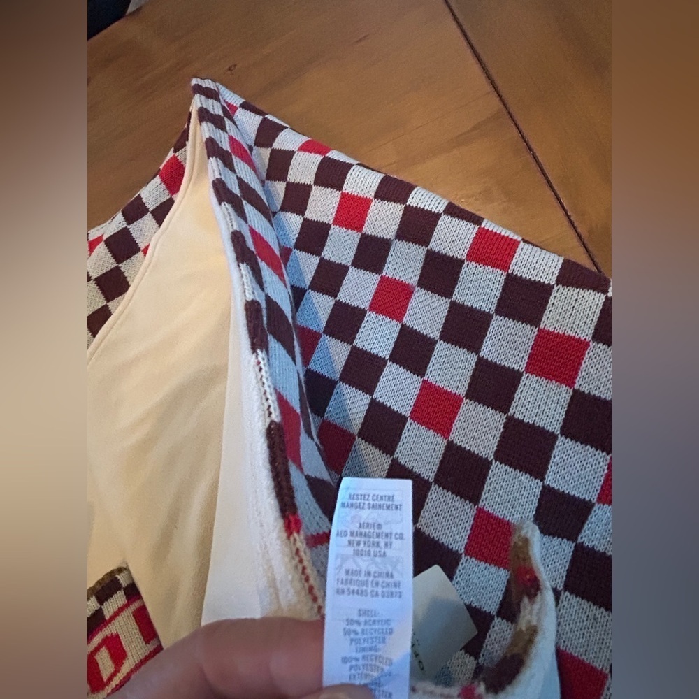 NWT Offline Checkered Blanket Scarf and Headband Set - Picture 11 of 12
